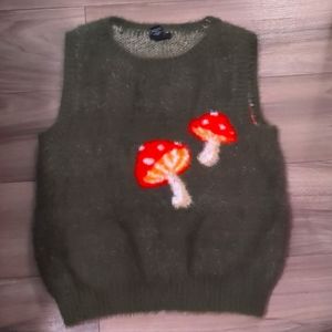 Fluffy mushroom tank top